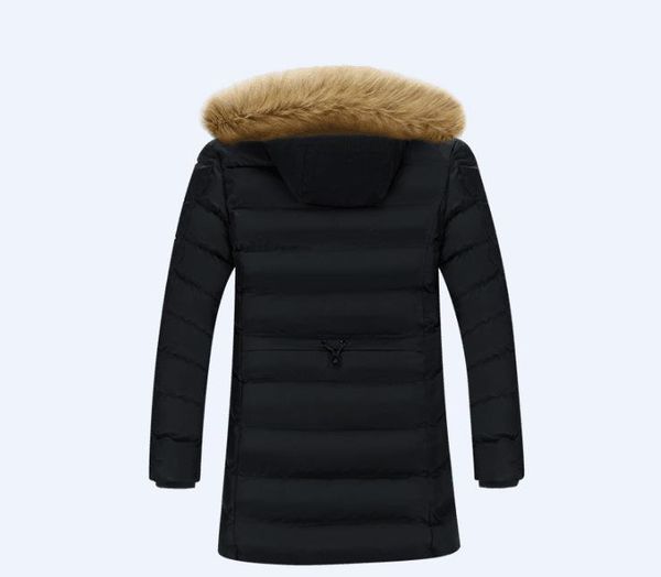 long fund waterproof keep warm hat cotton-padded men's wear loose jacket winter coat men, Black
long fund waterproof keep warm hat cotton-padded men's wear loose jacket winter coat men, Black