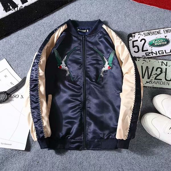 jackets men embroidery pockets leisure loose patchwork hip hop jacket mens zipper korean style ulzzang students chic overcoats, Black;brown
jackets men embroidery pockets leisure loose patchwork hip hop jacket mens zipper korean style ulzzang students chic overcoats, Black;brown