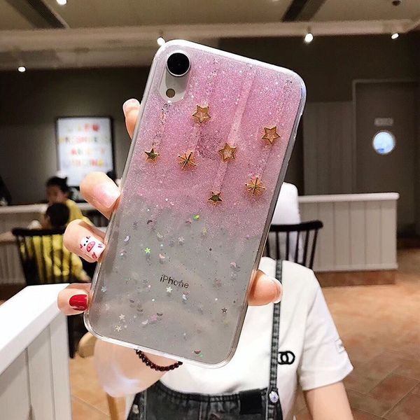 shining glitter stars soft tpu cover case for iphone 6 7 8 plus x xr xs max phone cases
shining glitter stars soft tpu cover case for iphone 6 7 8 plus x xr xs max phone cases