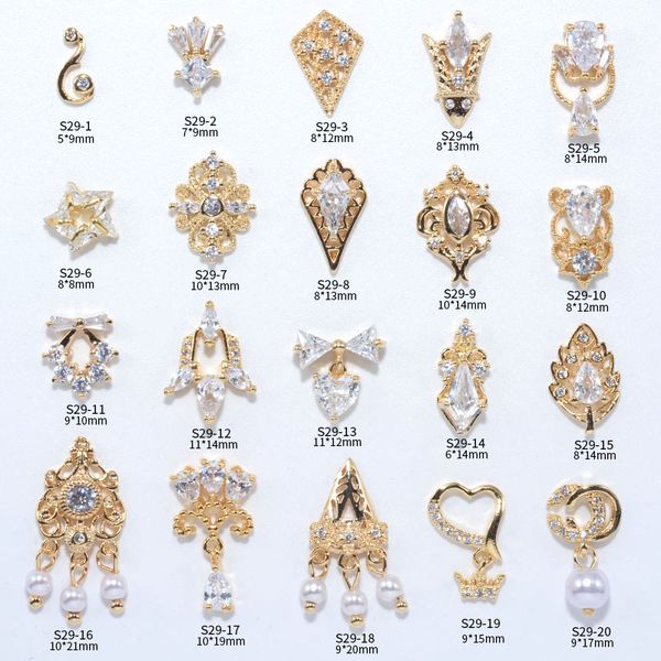 nail art decorations fashion charm different shape jewelry zircon diamond golden tassel pendant diy decoration, Silver;gold
nail art decorations fashion charm different shape jewelry zircon diamond golden tassel pendant diy decoration, Silver;gold