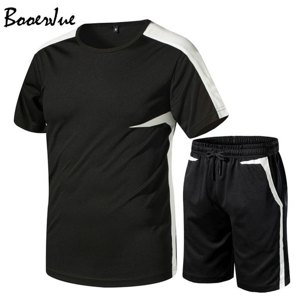 tracksuit мужчины летнего костюма мужской stripe футболка casual male o-образный вырез streetswear tops вскользь тенниска + шорты костюм set, White;black
tracksuit мужчины летнего костюма мужской stripe футболка casual male o-образный вырез streetswear tops вскользь тенниска + шорты костюм set, White;black