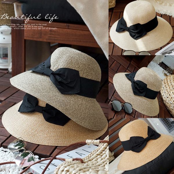 floppy foldable women bow straw beach sun summer hat uv protection wide brim cap party hats
floppy foldable women bow straw beach sun summer hat uv protection wide brim cap party hats