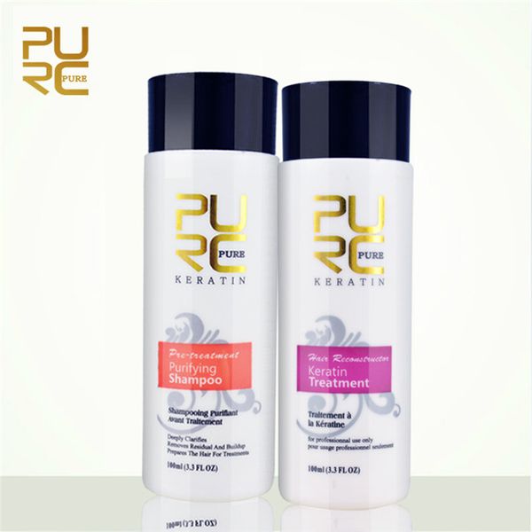 purc straightening hair repair and straighten damage hair products brazilian 5% keratin treatment + purifying shampoo 2pcs/set
purc straightening hair repair and straighten damage hair products brazilian 5% keratin treatment + purifying shampoo 2pcs/set