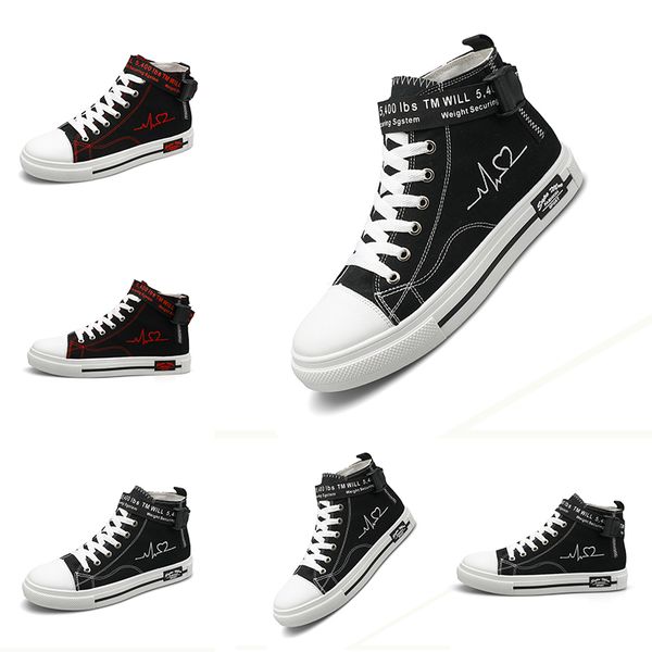 made in china women men canvas shoes high casual shoes black white red fashion platfom designer sneakers homemade brand
made in china women men canvas shoes high casual shoes black white red fashion platfom designer sneakers homemade brand