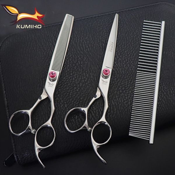 hair scissors kumiho 7inch pet thinning and chunker kit with pouch japan 440c pink screw
hair scissors kumiho 7inch pet thinning and chunker kit with pouch japan 440c pink screw