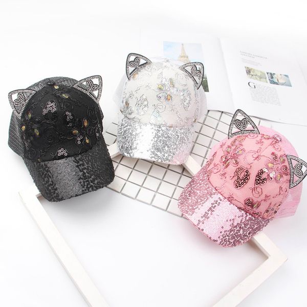 rabbit baby b11 hat cap for baby hats girls ear baseball caps sequins bling mesh sun 2020 kids accessories summer dnnqt, White;black
rabbit baby b11 hat cap for baby hats girls ear baseball caps sequins bling mesh sun 2020 kids accessories summer dnnqt, White;black