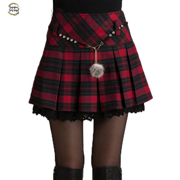 fashion autumn winter skirt women spring schoolgirl short gray/red pleated skirt mini plaid skirts women faldas saia, Black
fashion autumn winter skirt women spring schoolgirl short gray/red pleated skirt mini plaid skirts women faldas saia, Black