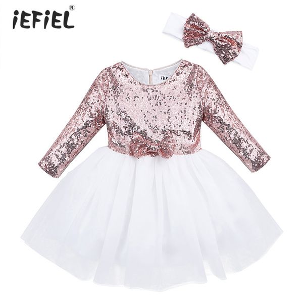 iefiel kids dresses for girls mesh shiny sequined long sleeves teenage party and wedding dress vestidos formal princess dress, Red;yellow
iefiel kids dresses for girls mesh shiny sequined long sleeves teenage party and wedding dress vestidos formal princess dress, Red;yellow