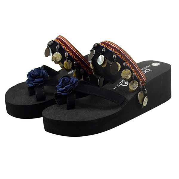 jaycosin slippers flowers flip flops women bohemia wedge slippers home bathroom beach flip flops slippers designer shoes, Black
jaycosin slippers flowers flip flops women bohemia wedge slippers home bathroom beach flip flops slippers designer shoes, Black