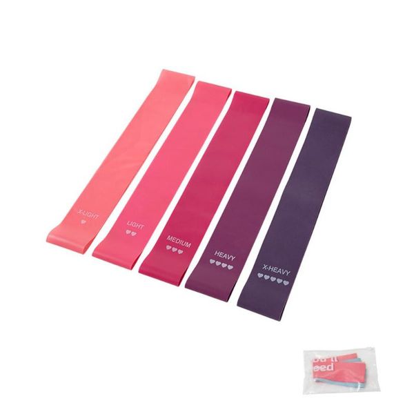 5pcs training fitness gum exercise gym strength resistance bands pilates sport rubber fitness bands crossfit workout equipment
5pcs training fitness gum exercise gym strength resistance bands pilates sport rubber fitness bands crossfit workout equipment