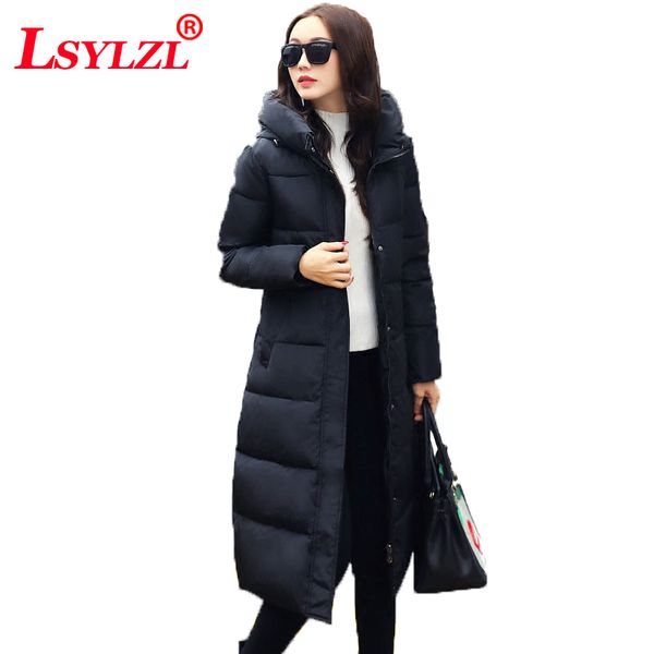 brand women winter cotton long parka female 2018 fashion warm jacket coat plus size slim hat streetwear outwearc282, Black
brand women winter cotton long parka female 2018 fashion warm jacket coat plus size slim hat streetwear outwearc282, Black