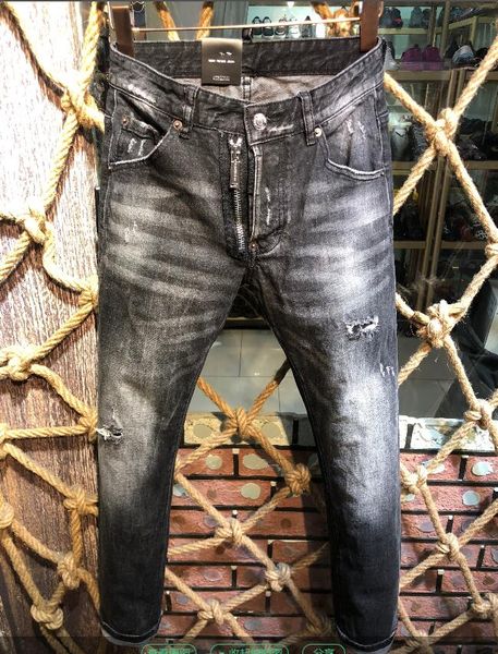 2019 new men rip denim ripped jean blue cotton fa hion tight pring fall men 039 trend 1165 
2019 new men rip denim ripped jean blue cotton fa hion tight pring fall men 039 trend 1165