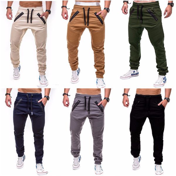 6 colors jogger pants skinny men fashion long pants solid color outdoor running casual pants boys trousers knot elastic waist, Black;green
6 colors jogger pants skinny men fashion long pants solid color outdoor running casual pants boys trousers knot elastic waist, Black;green