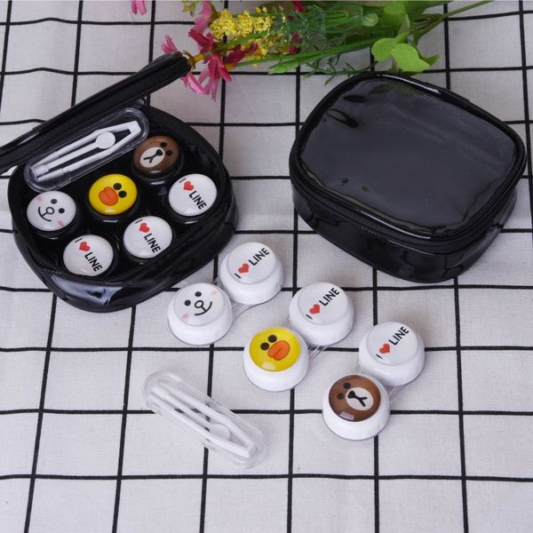 cute cartoon duckling rabbit bear invisible box glasses case glasses case line skin care box pvc bag three pairs
cute cartoon duckling rabbit bear invisible box glasses case glasses case line skin care box pvc bag three pairs