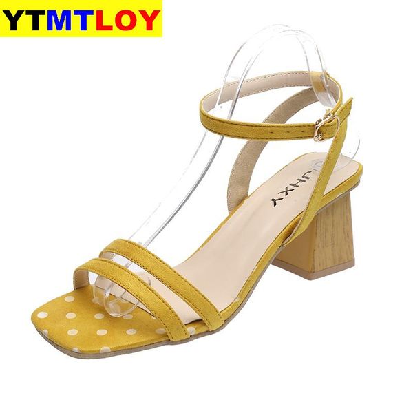 new arrival buckle strap sandals women 2020 high heels summer polka dot leather sandals woman sandal 35-43, Black
new arrival buckle strap sandals women 2020 high heels summer polka dot leather sandals woman sandal 35-43, Black