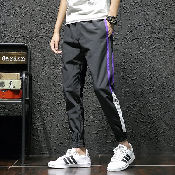 2019 spring and autumn new style men's ankle-length pants sub-korean-style stylish versatile loose-fit popular brand casual work, Black
2019 spring and autumn new style men's ankle-length pants sub-korean-style stylish versatile loose-fit popular brand casual work, Black