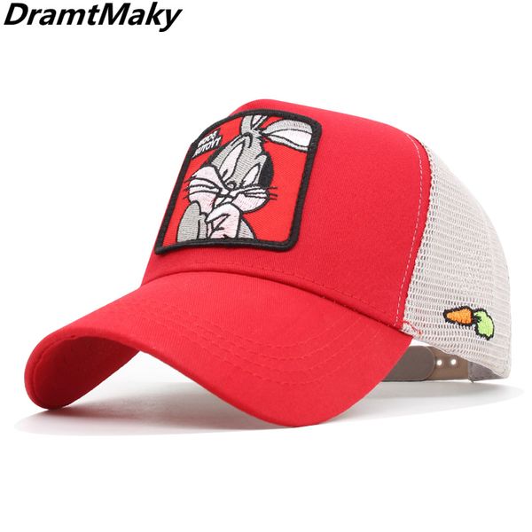 cartoon animals baseball caps men women snapback mesh hip hop cap summer breathable mesh trucker hat dad hats bugs bone, Blue;gray 
cartoon animals baseball caps men women snapback mesh hip hop cap summer breathable mesh trucker hat dad hats bugs bone, Blue;gray