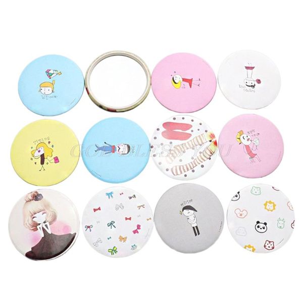 1pc cute cartoon mini portable circular hand mirror pocket portable makeup tool random color home office use
1pc cute cartoon mini portable circular hand mirror pocket portable makeup tool random color home office use