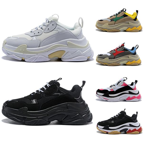 2019 brand fashion luxury designer shoes paris 17fw triple s sneakers for men women black white green new casual dad shoes tennis increasing
2019 brand fashion luxury designer shoes paris 17fw triple s sneakers for men women black white green new casual dad shoes tennis increasing