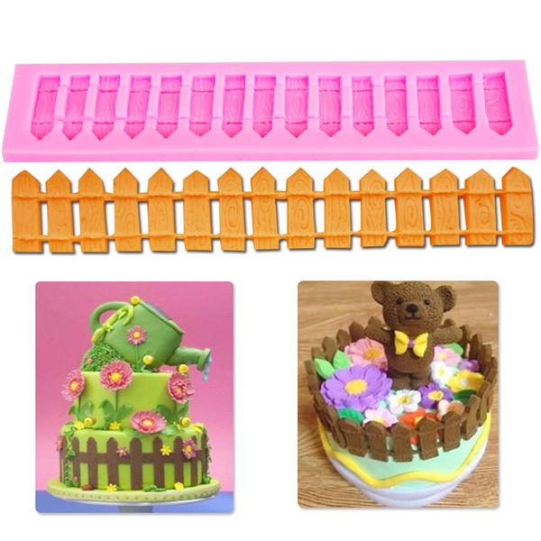 m112 selling fence silicone molds fondant chocolate mould for the kitchen baking clay mould sugarcraft decoration tool
m112 selling fence silicone molds fondant chocolate mould for the kitchen baking clay mould sugarcraft decoration tool