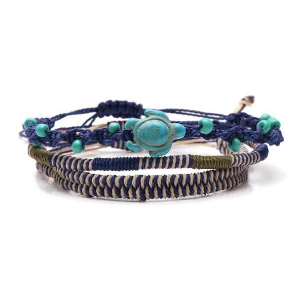 boho waterproof waxed string braided sea turtle friendship bracelet women men 2019 new fashion slide knot versatile surf jewelry, Golden;silver
boho waterproof waxed string braided sea turtle friendship bracelet women men 2019 new fashion slide knot versatile surf jewelry, Golden;silver