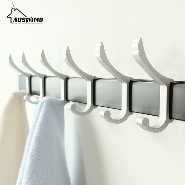 auswind modern coat hooks space aluminum row hooks clothes silver color towel bathroom/bedroom product
auswind modern coat hooks space aluminum row hooks clothes silver color towel bathroom/bedroom product