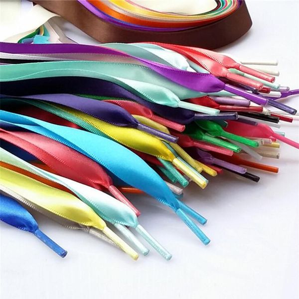 Whosesale Fashion Silk and Satin Shoelaces Multicolored Satin Bandwidth Flat Shoelaces Candy Colors
Whosesale Fashion Silk and Satin Shoelaces Multicolored Satin Bandwidth Flat Shoelaces Candy Colors