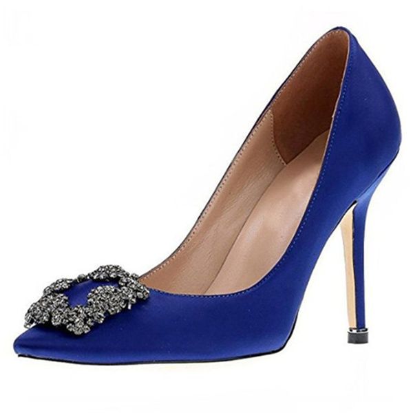 fashion silk stiletto square buckle rhinestone women pumps 10cm high heel pointed toe diamonds banquet party dress pumps red blue white, Black
fashion silk stiletto square buckle rhinestone women pumps 10cm high heel pointed toe diamonds banquet party dress pumps red blue white, Black