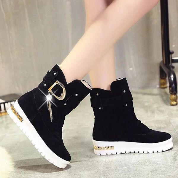 snow boots female 2019 new winter plus velvet thick warm short tube wild student thick-soled cotton shoes women's shoes 35-41, Black
snow boots female 2019 new winter plus velvet thick warm short tube wild student thick-soled cotton shoes women's shoes 35-41, Black