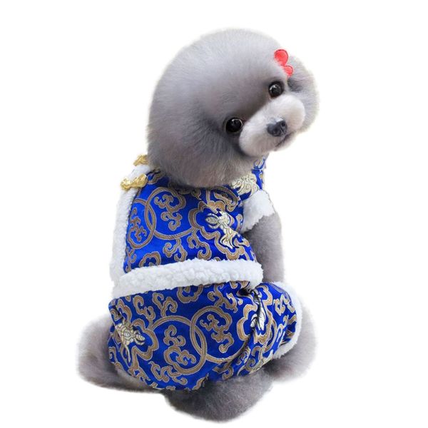 pets jumpsuits coat small medium chihuahua chinese style costume for dog winter dog clothes thick fleece silk winter warm
pets jumpsuits coat small medium chihuahua chinese style costume for dog winter dog clothes thick fleece silk winter warm