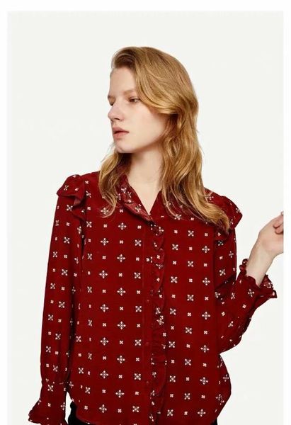 blouse women plus size vintage clothes zaraing women 2020 blouse shirt ruffled sheining vadiming female shirt njn1527, White
blouse women plus size vintage clothes zaraing women 2020 blouse shirt ruffled sheining vadiming female shirt njn1527, White