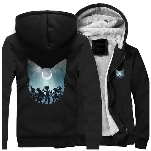 japan anime sailor moon winter 2019 new sweatshirt cartoon men raglan warm clothing hip hop hoody fashion sportswear coat thick, Black
japan anime sailor moon winter 2019 new sweatshirt cartoon men raglan warm clothing hip hop hoody fashion sportswear coat thick, Black