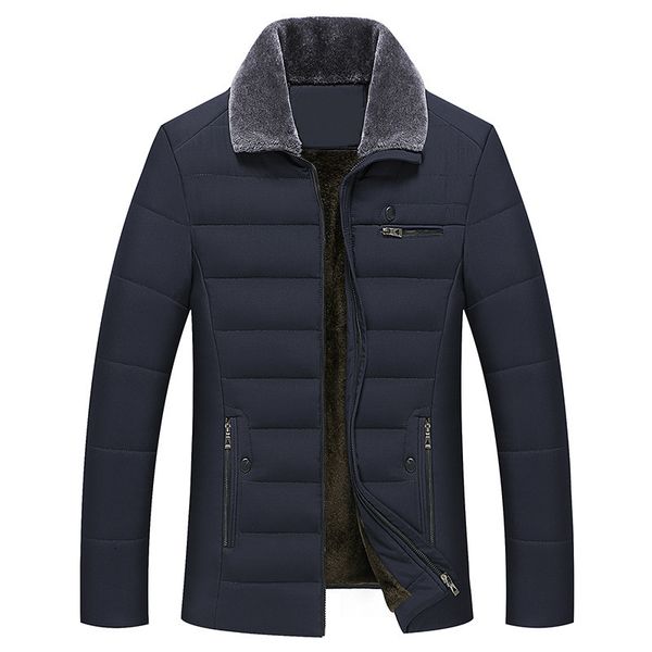 men's down & parkas quinquagenarian man cotton-padded jacket dad dress winter loose coat increase thickening middle age clothes, Black
men's down & parkas quinquagenarian man cotton-padded jacket dad dress winter loose coat increase thickening middle age clothes, Black