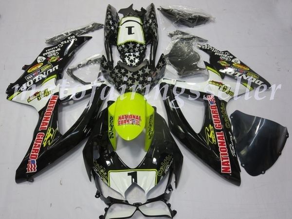 new abs plastic fairings kit fit for suzuki gsxr600 gsxr750 gsx-r600 r750 k8 2008 2009 2010 injection mold national guard
new abs plastic fairings kit fit for suzuki gsxr600 gsxr750 gsx-r600 r750 k8 2008 2009 2010 injection mold national guard