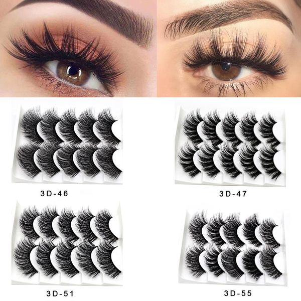 3d mink false eyelashes wispy 5 pair beauty natural false long thick eyelashes makeup drop shipping
3d mink false eyelashes wispy 5 pair beauty natural false long thick eyelashes makeup drop shipping