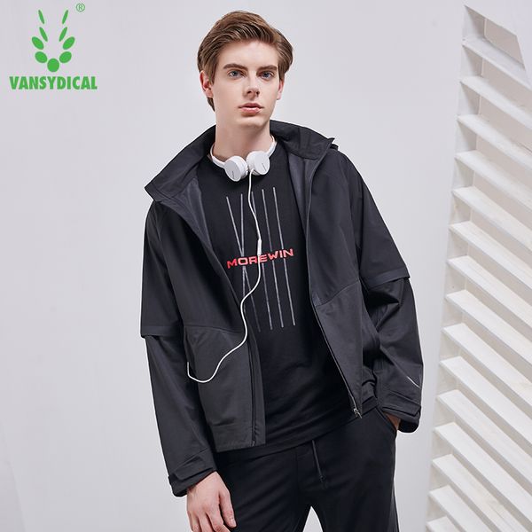 vansydical running jacket men windproof waterproof sportwear with removable hooded gym clothing workout jersey fashion casual, Black;red
vansydical running jacket men windproof waterproof sportwear with removable hooded gym clothing workout jersey fashion casual, Black;red