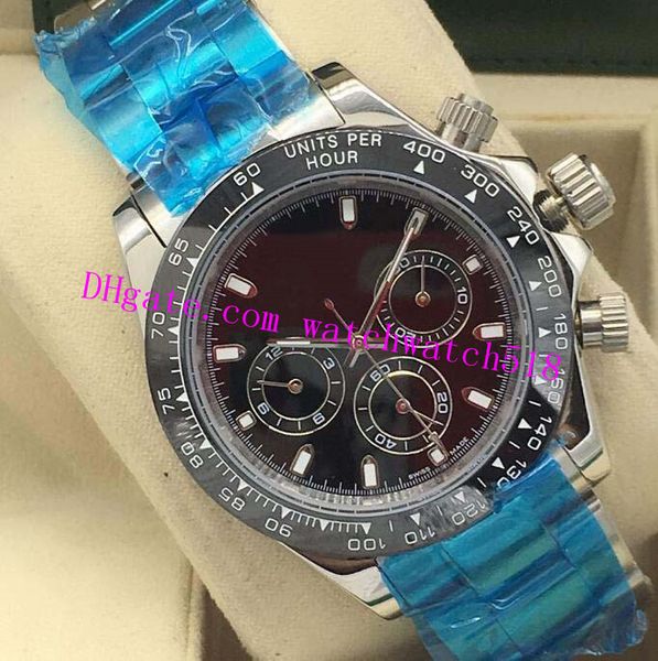 luxury watch 6 style 18k white gold 40mm 116519 factory diamond dial automatic fashion men's watches wristwatch ing, Slivery;brown
luxury watch 6 style 18k white gold 40mm 116519 factory diamond dial automatic fashion men's watches wristwatch ing, Slivery;brown