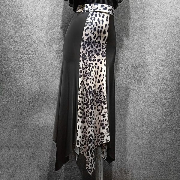 new ballroom dance long skirt women fashion leopard print split flamenco skirt adults spanish practice performance wear dn4891, Black;red
new ballroom dance long skirt women fashion leopard print split flamenco skirt adults spanish practice performance wear dn4891, Black;red