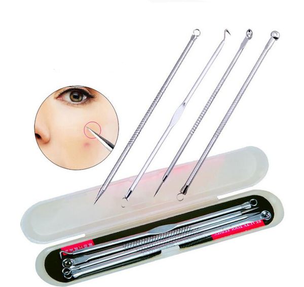rose gold 4pcs/set blackhead comedone acne pimple belmish extractor vacuum blackhead remover tool spoon for face skin care tool j2257
rose gold 4pcs/set blackhead comedone acne pimple belmish extractor vacuum blackhead remover tool spoon for face skin care tool j2257
