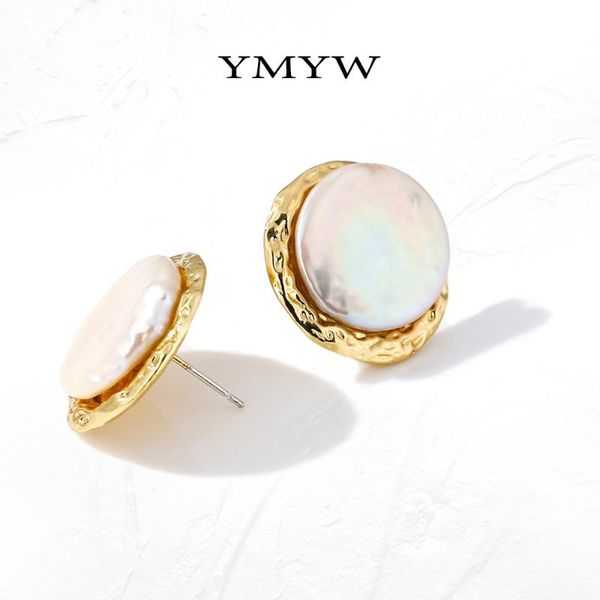 ymyw round stud earrings freshwater pearls jewelry statement geometric zinc alloy earrings for women bijoux femme 2020, Golden;silver
ymyw round stud earrings freshwater pearls jewelry statement geometric zinc alloy earrings for women bijoux femme 2020, Golden;silver