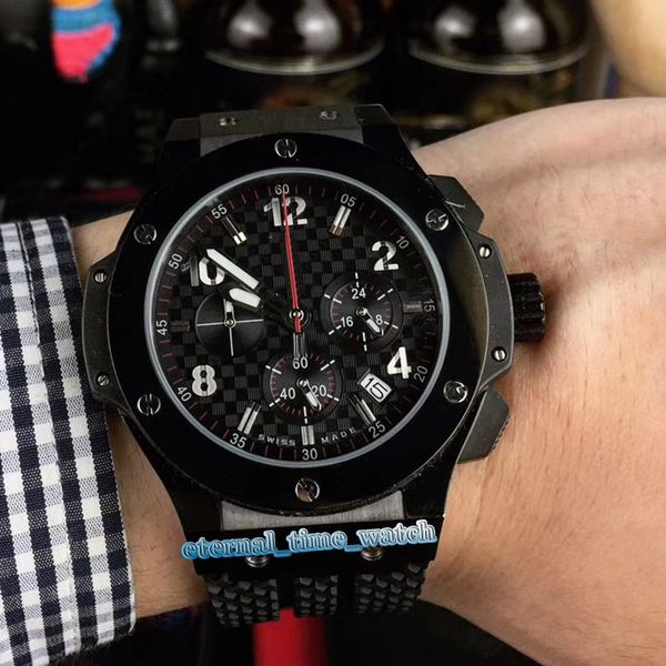 Luxry 45mm 301 ct 130 rx date dial japan multifunction quartz movement men watch black pvd teel ca e black rubber trap port watche, Slivery;brown
Luxry 45mm 301 ct 130 rx date dial japan multifunction quartz movement men watch black pvd teel ca e black rubber trap port watche, Slivery;brown