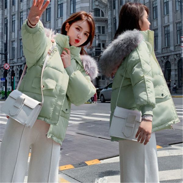 2019 new autumn winter thick jacket coat women hooded large fur collar warm parka fashion casual plus size cotton padded outwear, Black
2019 new autumn winter thick jacket coat women hooded large fur collar warm parka fashion casual plus size cotton padded outwear, Black
