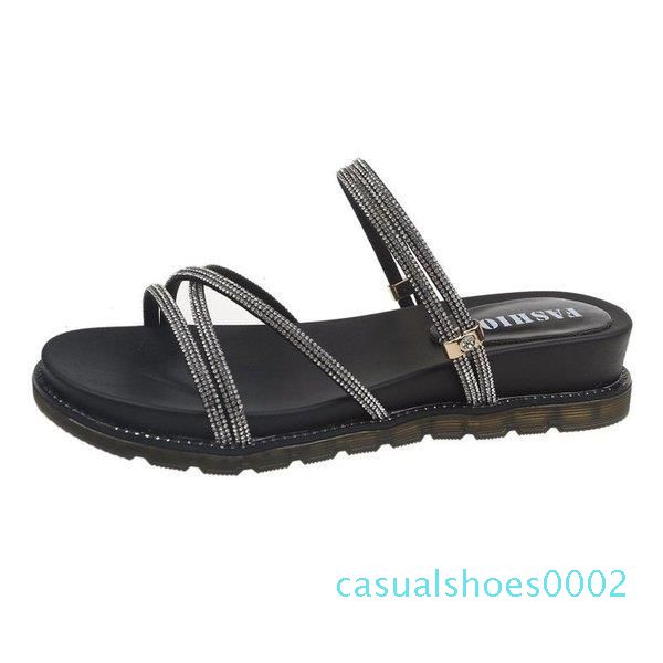 plastic sandal soft wedge rhinestone sandals med 2020 women's suit female beige heel shoe thick summer heels clear shoes c02, Black
plastic sandal soft wedge rhinestone sandals med 2020 women's suit female beige heel shoe thick summer heels clear shoes c02, Black