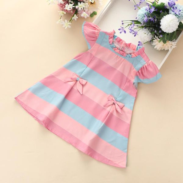 toddler kids girls dress korean style bowknot ruffles sleeve stripe bow princess dress casual beachwear kids children, Red;yellow
toddler kids girls dress korean style bowknot ruffles sleeve stripe bow princess dress casual beachwear kids children, Red;yellow