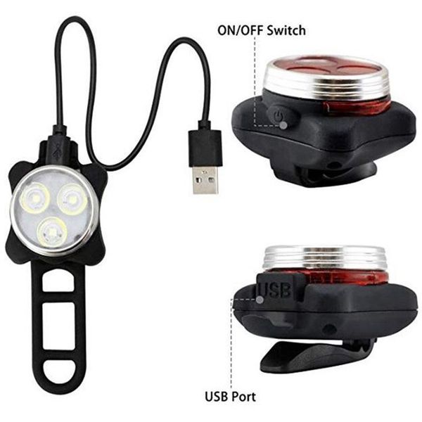 usb charging bicycle taillight led bike rear light bicycle front light mtb road cycling flashlight bicycle light kit 4 modes
usb charging bicycle taillight led bike rear light bicycle front light mtb road cycling flashlight bicycle light kit 4 modes