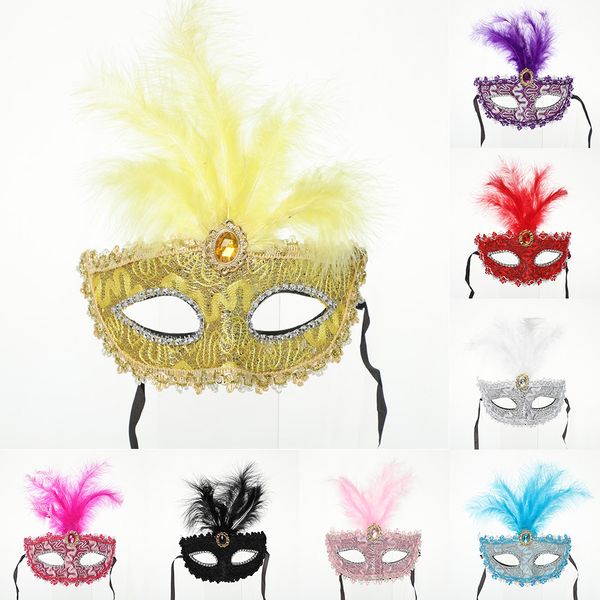 masquerade masks for men and women feather half-face mask for masquerades balls parties
masquerade masks for men and women feather half-face mask for masquerades balls parties