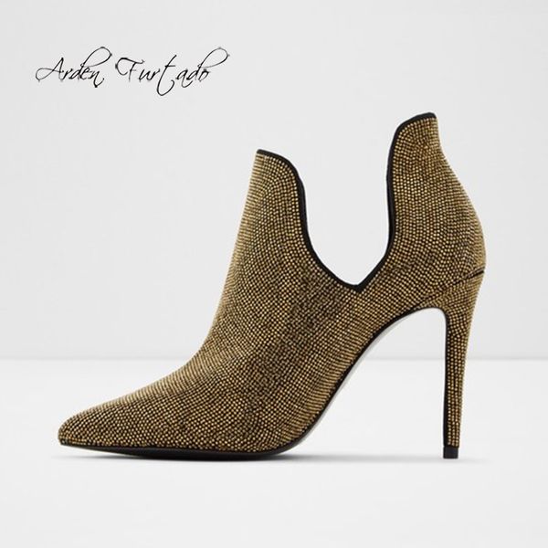 boots arden furtado fashion women's shoes winter pointed toe stilettos heels elegant ladies concise mature pure color, Black
boots arden furtado fashion women's shoes winter pointed toe stilettos heels elegant ladies concise mature pure color, Black