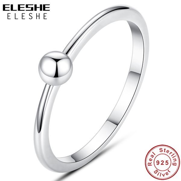 eleshe 2019 новая мода простые 925 серебряные кольца sterling для женщин круглый шар палец кольцо свадьба обручальное аутентичные ювелирные
eleshe 2019 новая мода простые 925 серебряные кольца sterling для женщин круглый шар палец кольцо свадьба обручальное аутентичные ювелирные