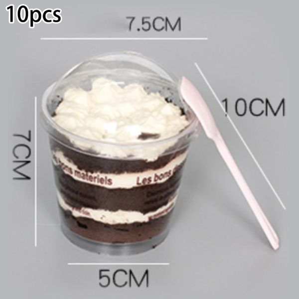 storage bottles & jars 10pcs transparent mousse cake cup with spoon cream plastic ice mould
storage bottles & jars 10pcs transparent mousse cake cup with spoon cream plastic ice mould