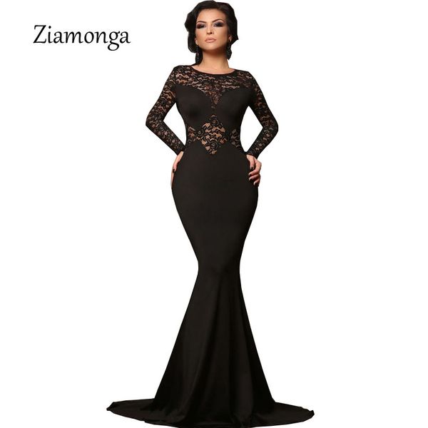 ziamonga plus size dresses women evening party black lace dress long sleeve bodycon mermaid dress elegant long maxi dress, Black;pink
ziamonga plus size dresses women evening party black lace dress long sleeve bodycon mermaid dress elegant long maxi dress, Black;pink
